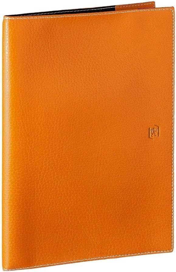 OXFORD – 1 Agenda settimanale in brossura Héritage, gennaio 2026 a dicembre 2026, dimensioni 21 x 29,7 cm, colori arancione
