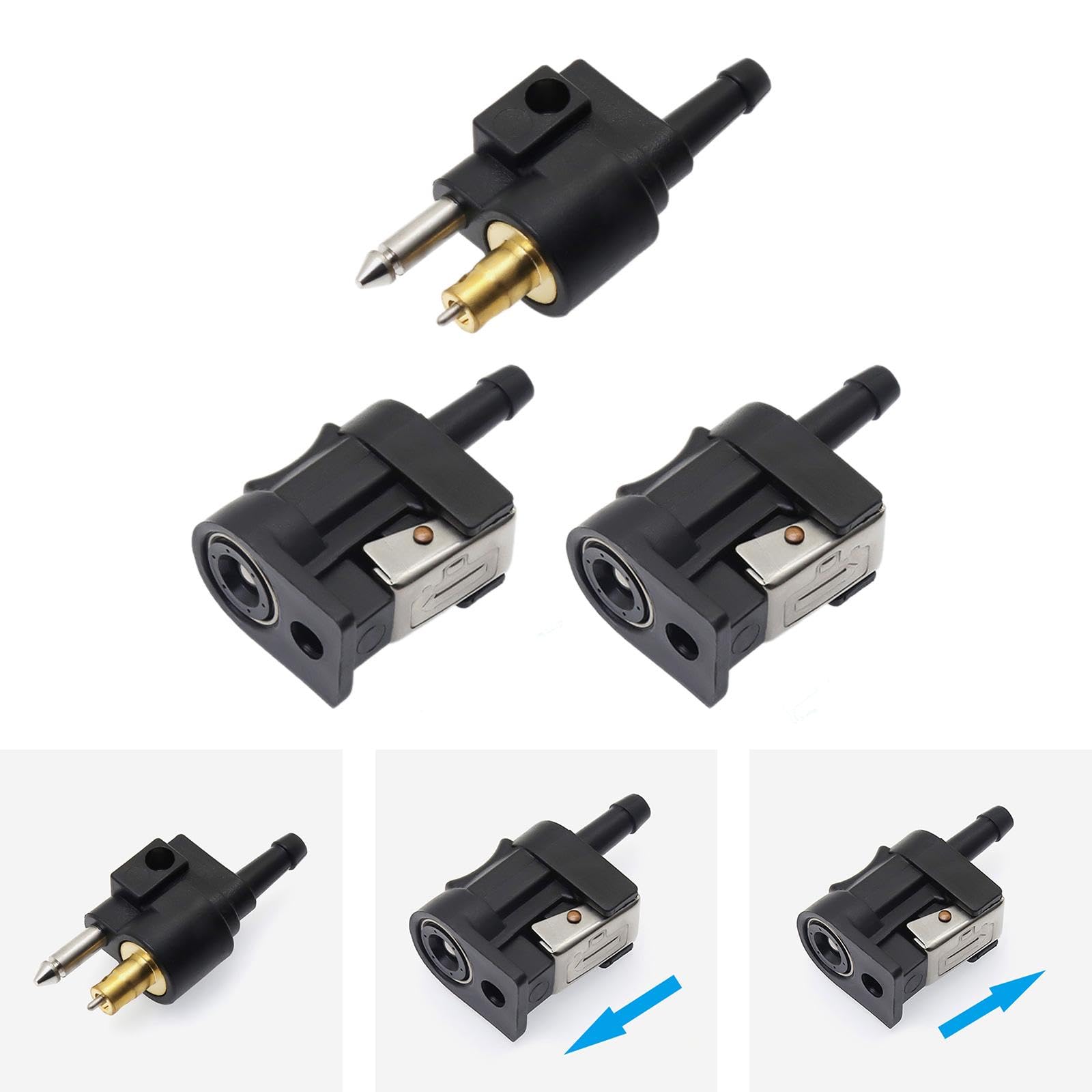 Bnf® Fuel Line Connector Boat Motor Fuel Connector for Yamaha Outboard Motor Machine end Male | Automotive Tools & Supplies | Other Auto Tools & Supplies-image-38