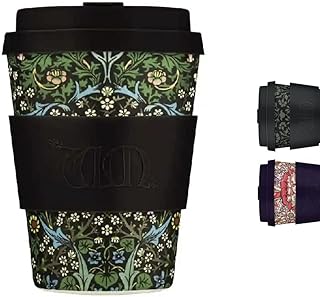 Ecoffee Cup(エコーヒー カップ) カップ ソーサー 繰り返し使える 環境に優しい William Morris 350ml 812 029