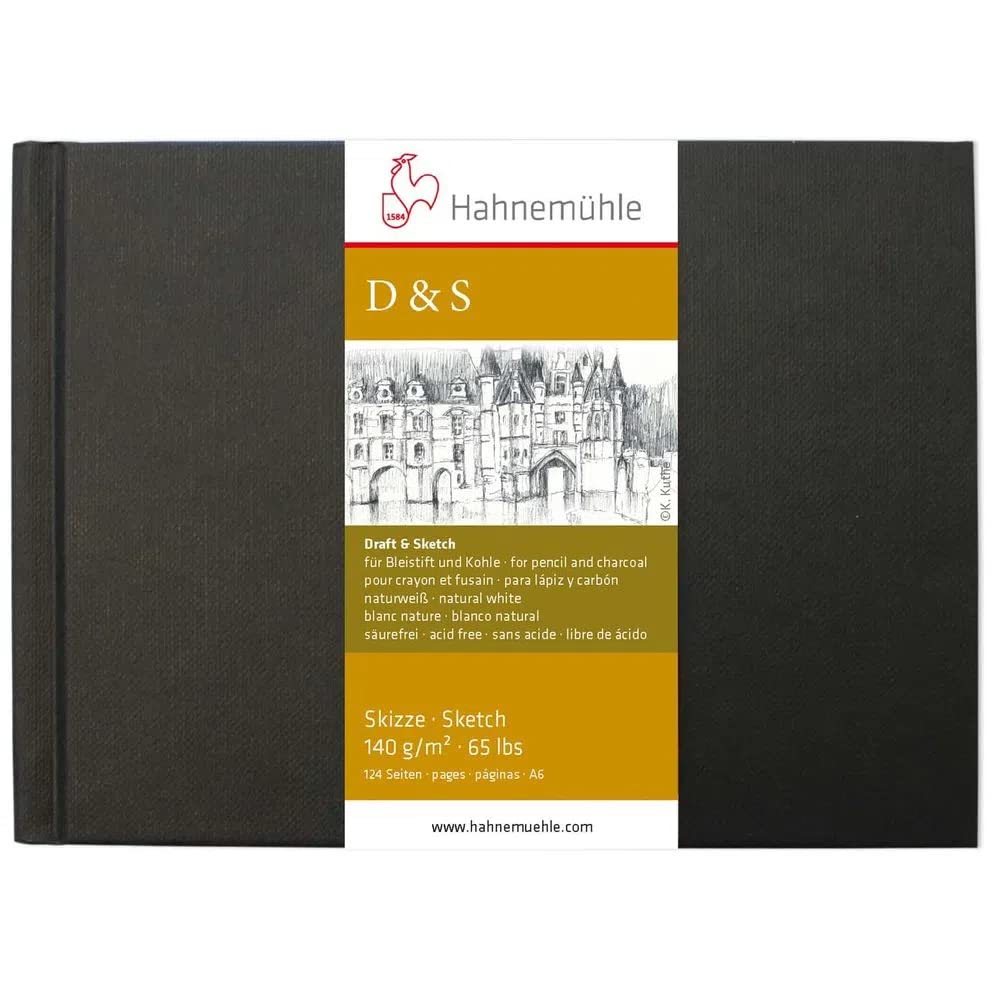 Hahnemühle 10628323 Drawing Pads and Sketchbooks Sketchbook 140 g 62 Sheets