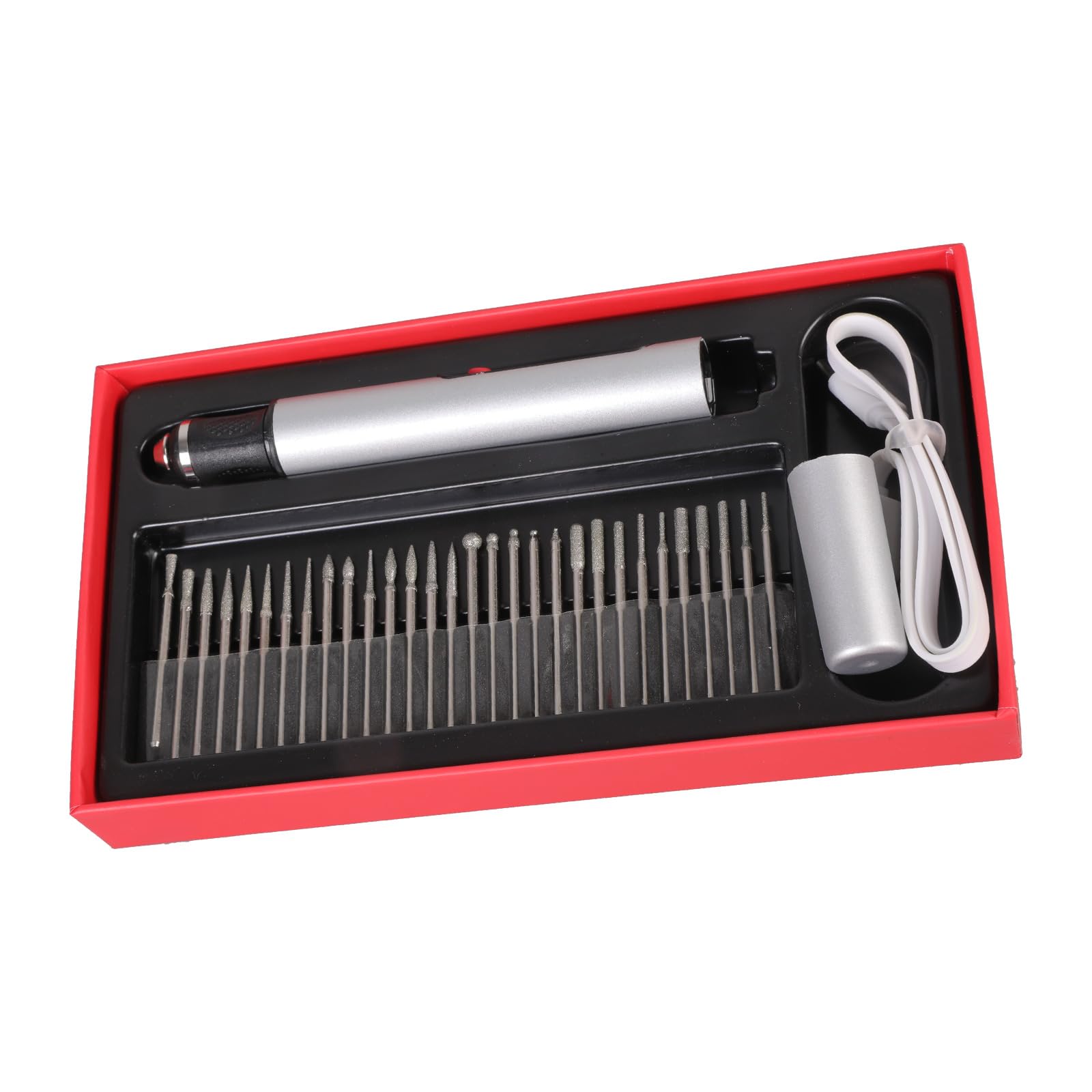 Buxuaaaa Battery Operated Engraving Set 309 Accessories 15000 20000 Rotations Works On 60 Surfaces Efficient Working Overload Security Engraver