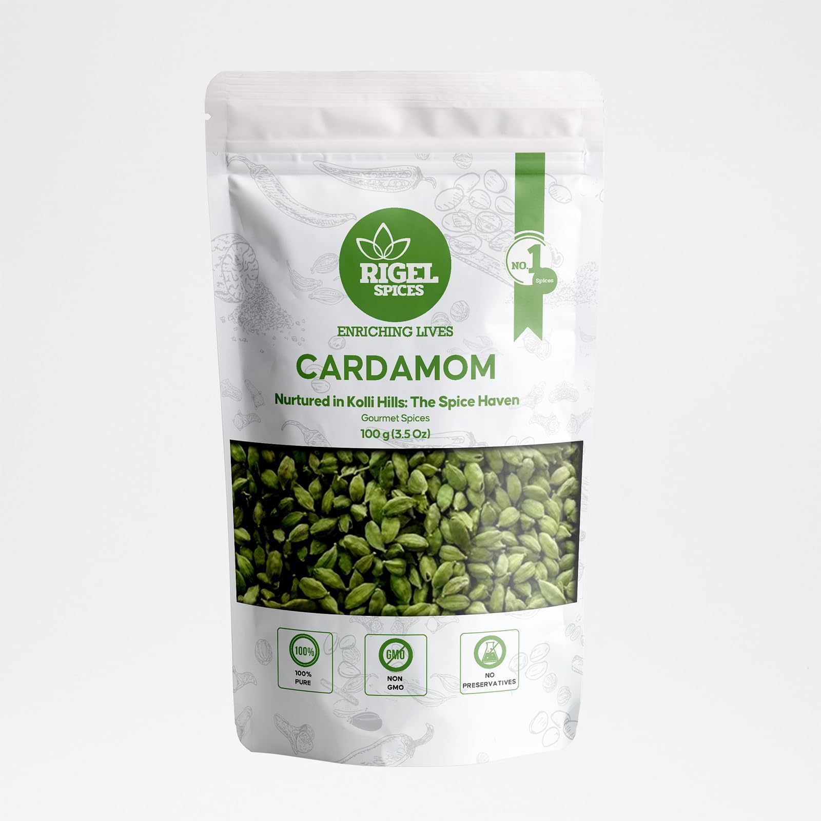 See full amazon price history chart for Rigel Spices Cardamom Pods 3.5 oz (100g) of Pure Culinary Magic Harvested in The Mystic Kolli Hills Rigel Spices Cardamom Pods 3.5 oz (100g) of Pure Culinary Magic Harvested in The Mystic Kolli Hills (B0CFXTYG3X) Amazon Price History, Amazon Price Tracker