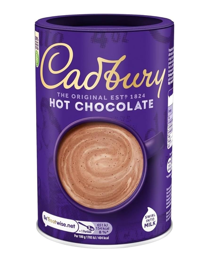 Cadburys The Original Hot Chocolate Smooth And Delicious Beverage 250gm Jar (Imported)