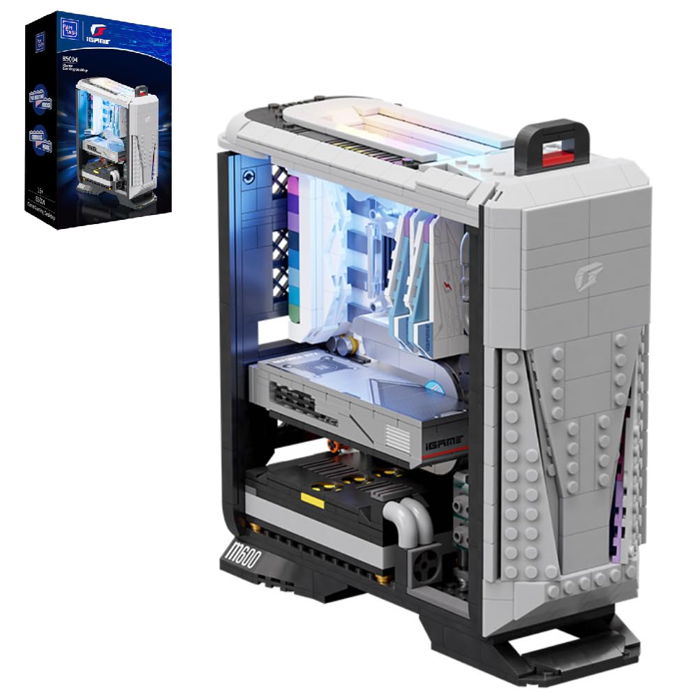 BRICKKK PANTASY Desktop Computer Building Bricks Set for Adult