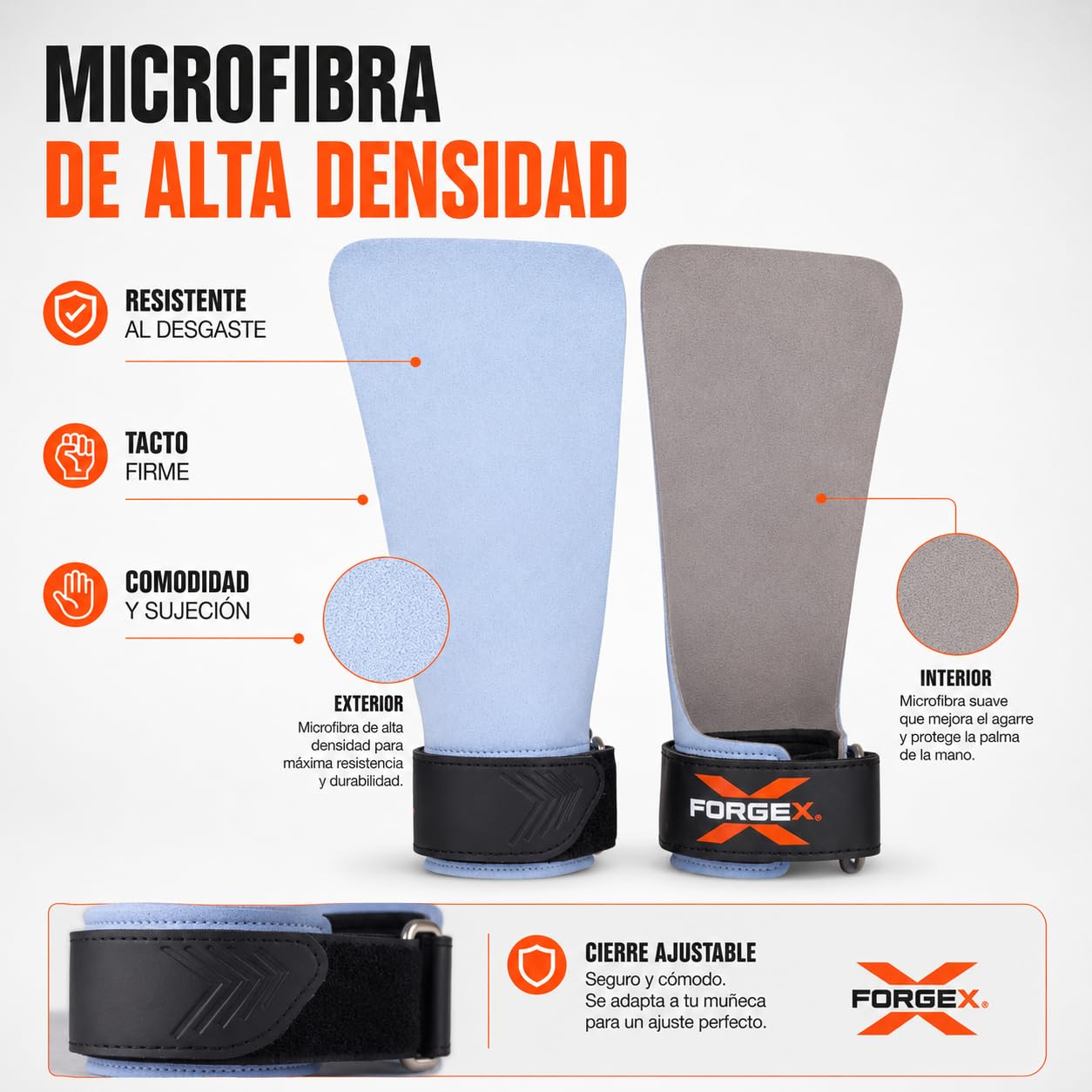 Calleras para Crossfit Pro Lock Protección Manos Soporte Muñeca Hombres Mujeres