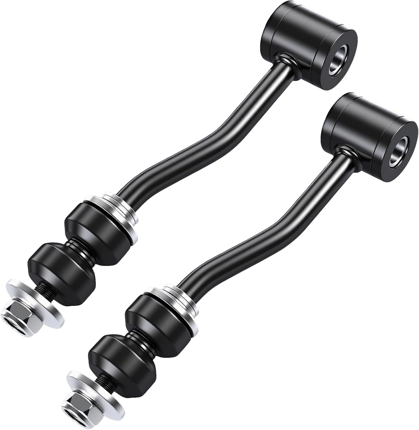Sway Bar Link Front 2 Pcs K3174, Stabilizer Bar Link Compatible with Jeep for Cherokee for Comanche for Grand Cherokee for Grand Wagoneer