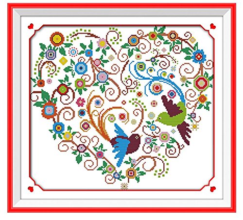 Cross Stitch Kit Colorful DIY Needlework Handmad Embroidery Home Room Decor