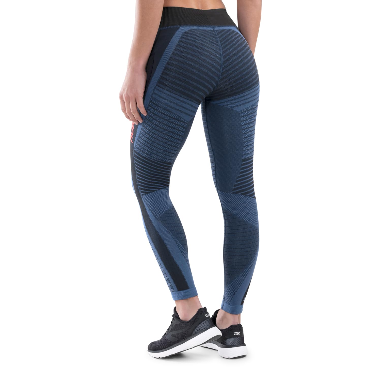HOKO - Malla Larga de Compresión Uniforme NIKU para Mujer | Compresión Uniforme | Mallas para Running o Gimnasio | 2 Bolsillos | Sujeción y Estilo