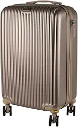 Mala de Bordo 10KG Expansível Padrão Anac Giratória Style (Dourada Style)