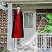 Halloween Ghost Decorations, Animated Hanging Ghosts Vampire Zombie with Sound Activation and Red Light Up Eyes, Halloween Prop for Tree Home Party Outdoor/Indoor Decor