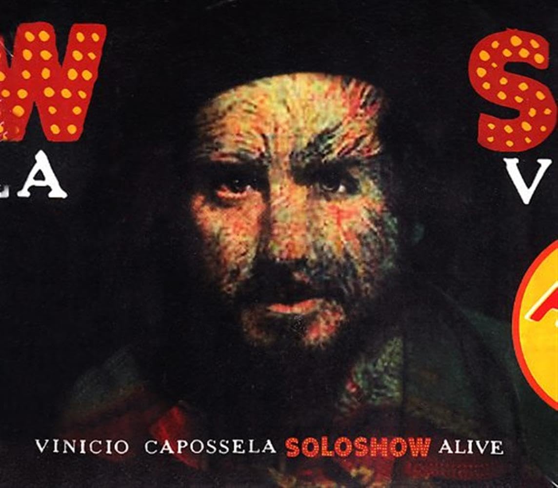 Vinicio Capossela ‎CD DVD Soloshow Alive / Atlantic ‎5051865662822 Sealed