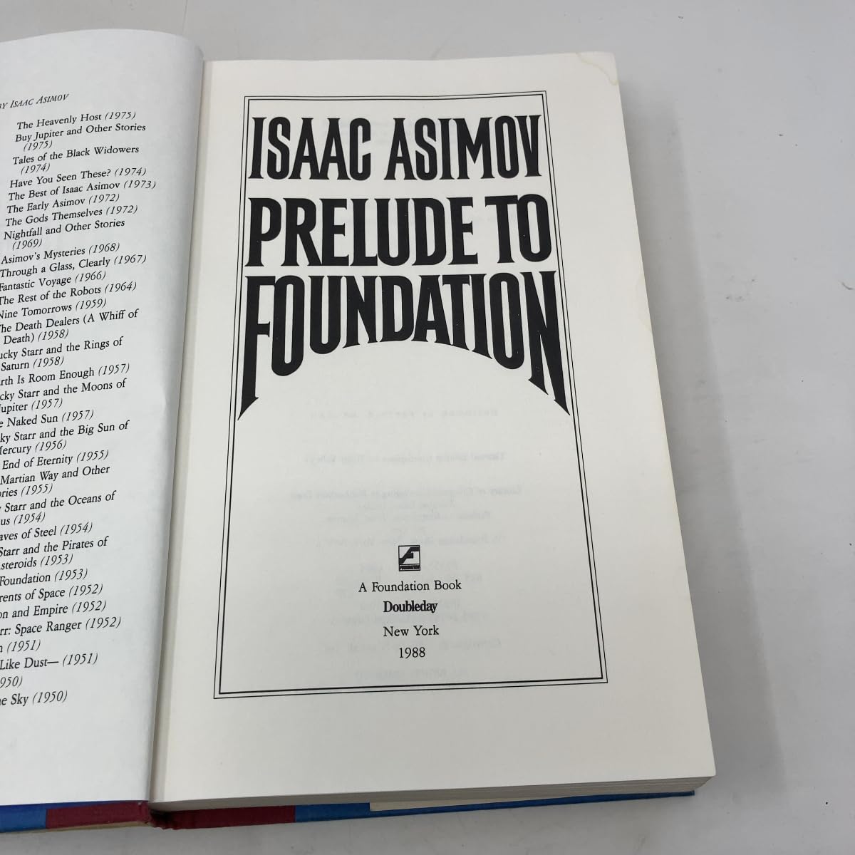 Prelude to Foundation (Foundation Novels)