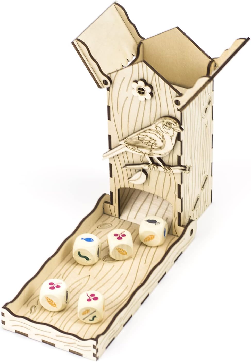Chickadee Dice Tower | Compact folding dice tower