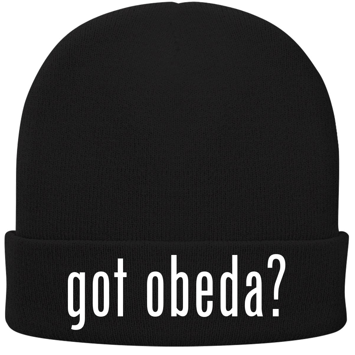 One Legging it Aroundgot Obeda? - Soft Adult Beanie Cap