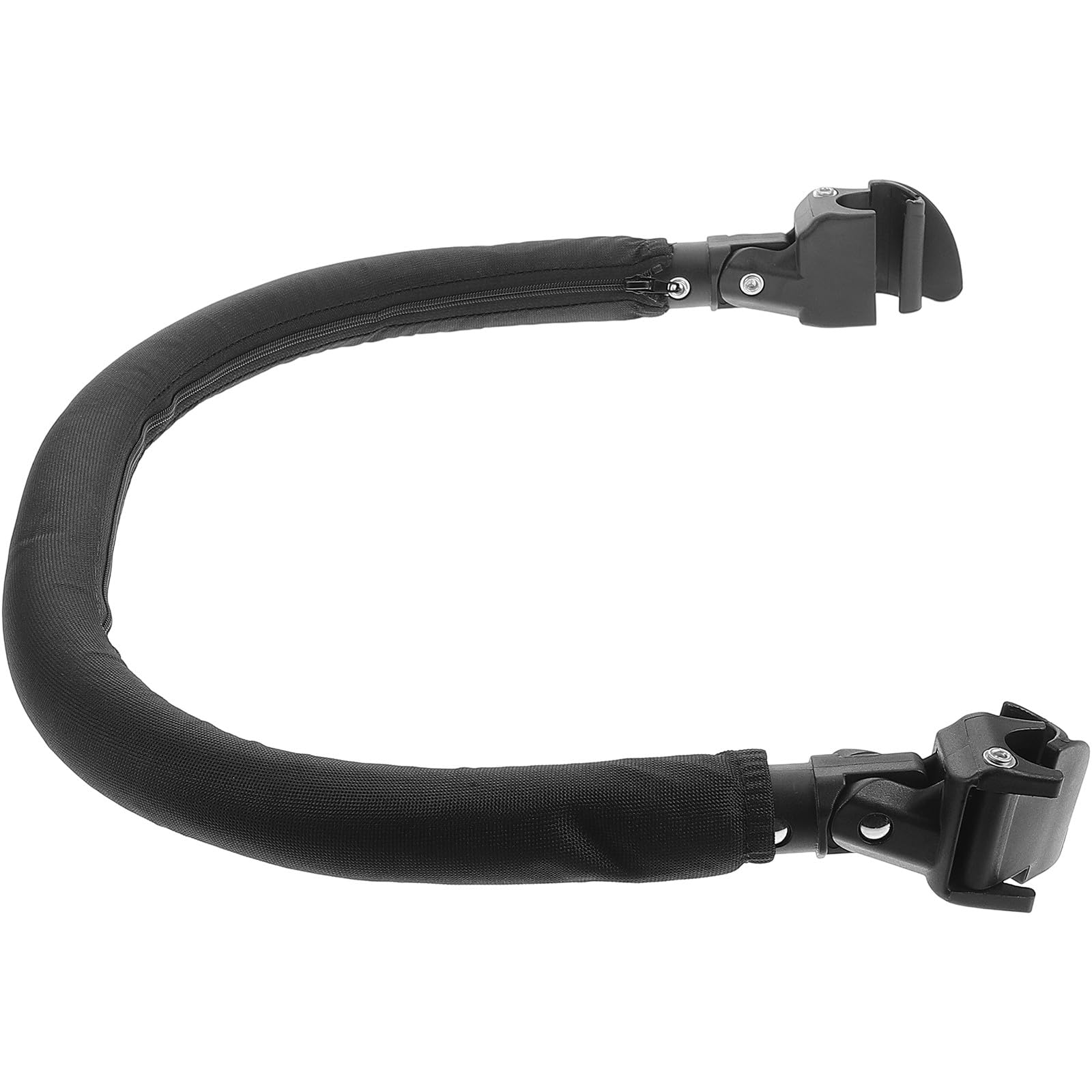 Manillar para Cochecito de Ñiño 32 CM Reposabrazos Metálico Espuma Barra Transversal de Seguridad para Pequeños Accesorio Resistente y Fácil de Instalar para Cochecitos