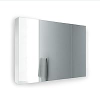 Vista 12 de Krugg Botiquín Montaje en superficie o empotrado Bisagra Blum de cierre suave de 170 grados (24 x 30 pulgadas)