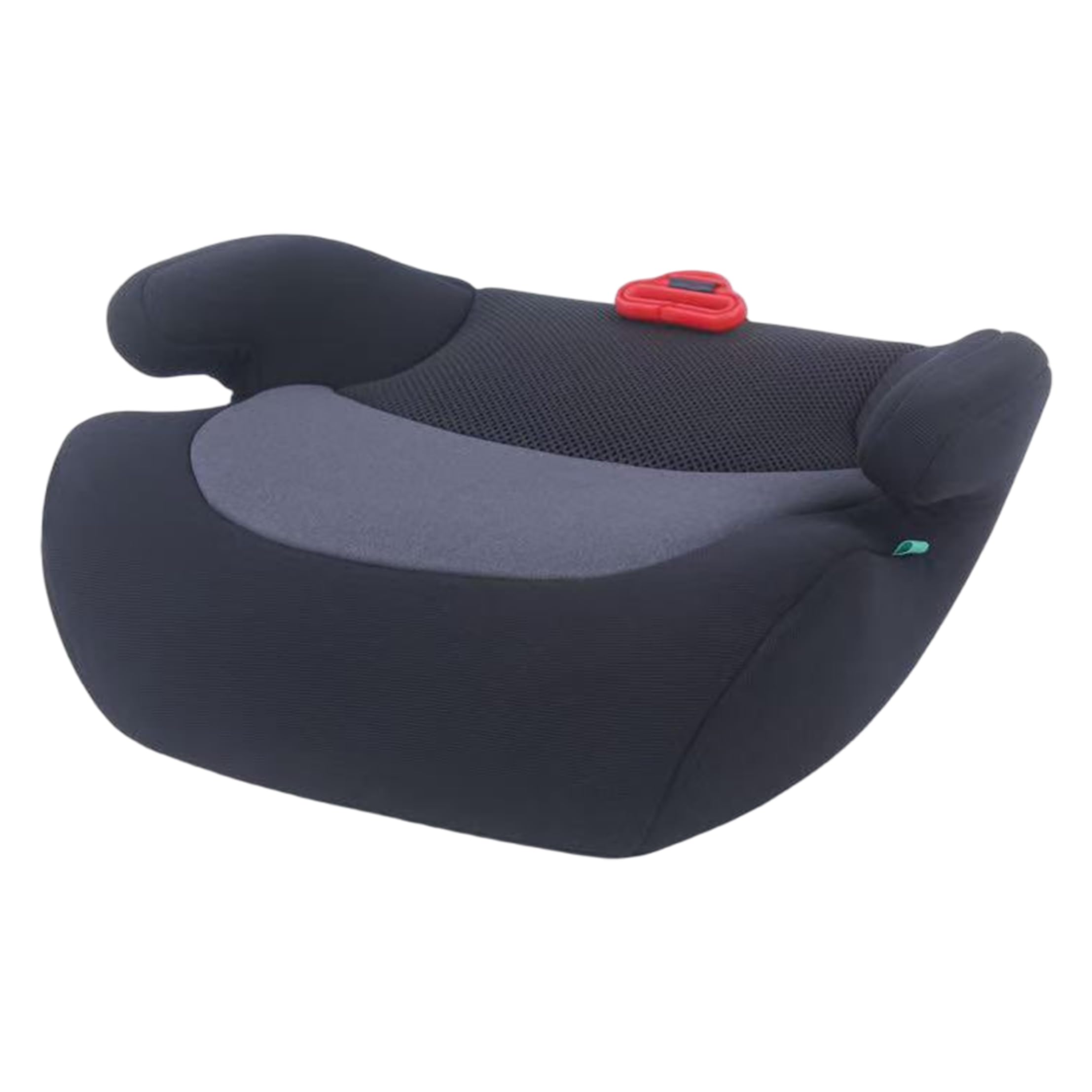 Asiento elevador para automóvil para niños, asiento elevador ergonómico sin respaldo para automóvil, portátil para niños, apto para la mayoría de los vehículos, 15 x 14 x 7 pulgadas, negro.