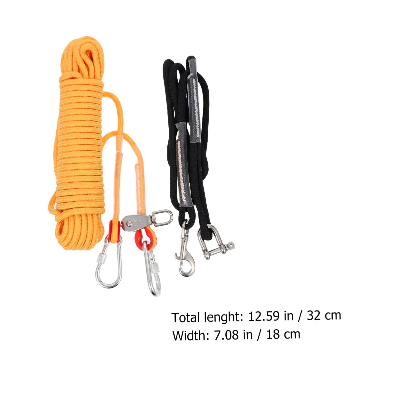 BESPORTBLE Cordel para Perros Correa Extensible Gancho para Mascotas Resistente y