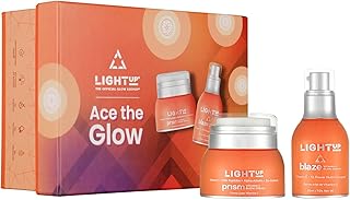Ace The Glow Gift Set | For Anti-ageing, Dark patches & Dull skin | With Gold standard vitamin C, Bio Retinols and Hyaluronic acid | For men & women | For all types of skin