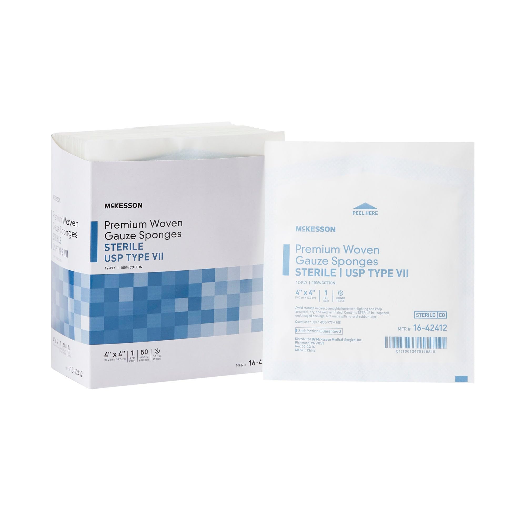 McKesson Woven Gauze Sponges, 8-Ply, Non-Sterile, Cotton, 3 x 3 in, 1 pk — Amazon image 17
