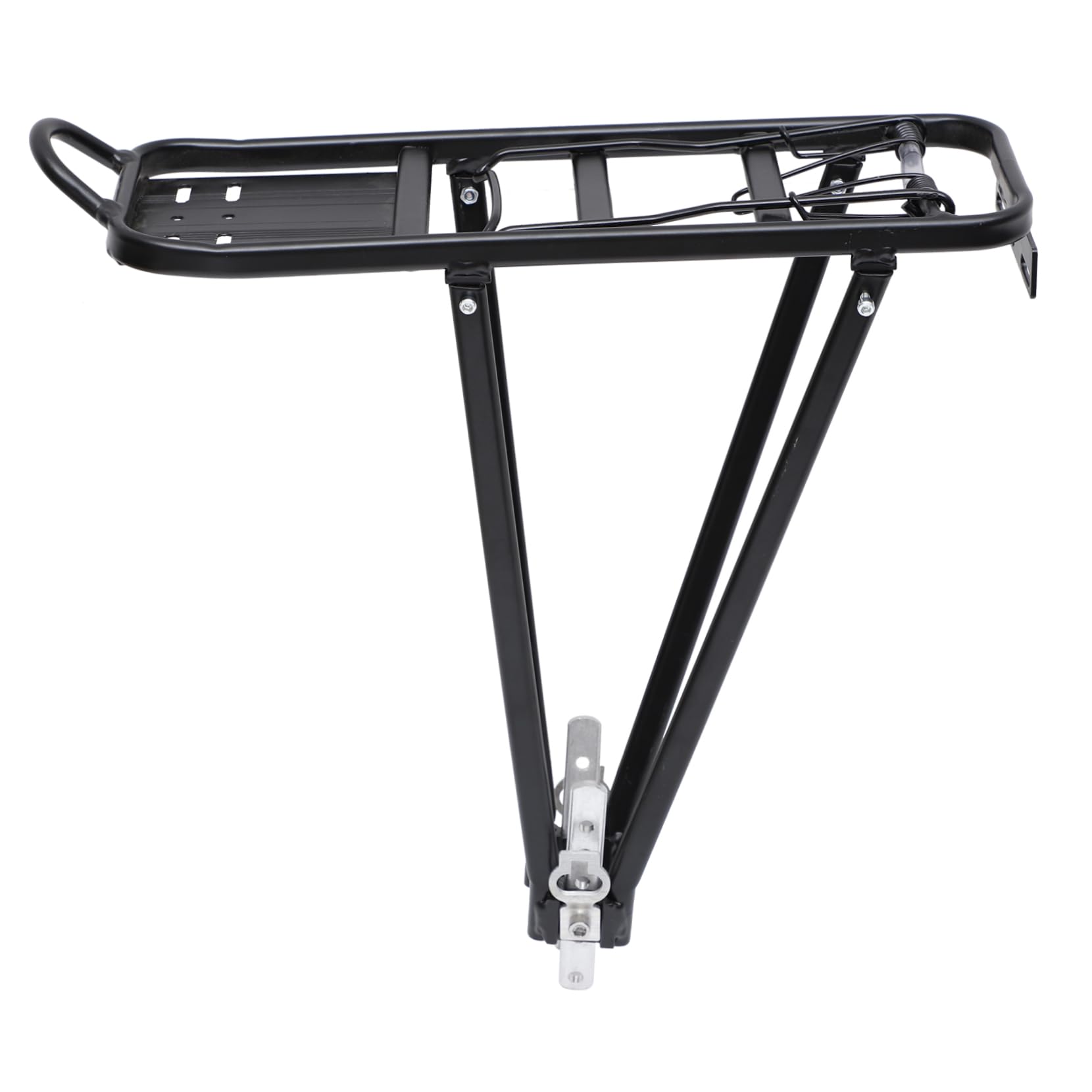 BESTonZON Bike Cargo Rack Rear Mount Luggage Carrier for Mountain Bicycles Fits Bikes for Transporting Goods Trips and Commuting