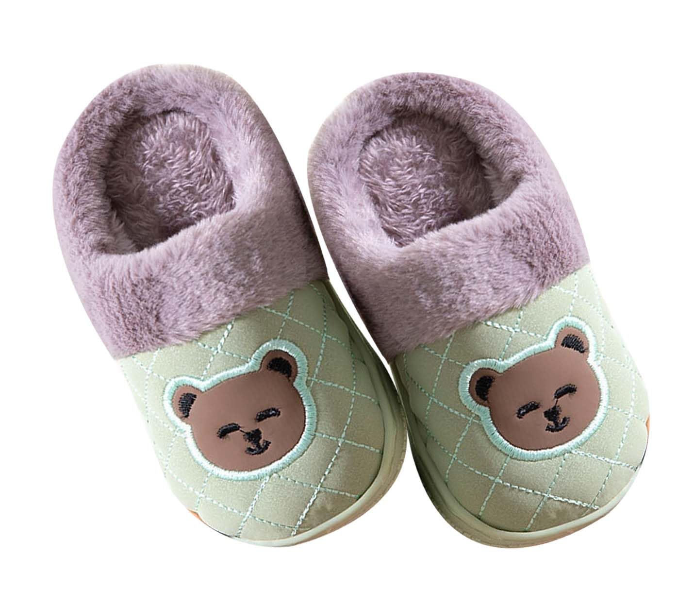 NAT Soft Indoor Winter Slipper/Fluffy Slipper/Fur Flip-Flops for Boys & Girls (1 Pair, 4-5 year) (B0BBD3H2FQ) Amazon Price History, Amazon Price Tracker