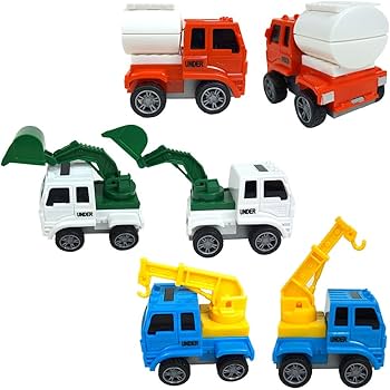 Amazon | がんばれ はたらく車 SP ミニカー プルバックカー おもちゃ