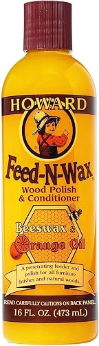 Howard Feed-N-Wax Wood Polish & Conditioner 473 Ml