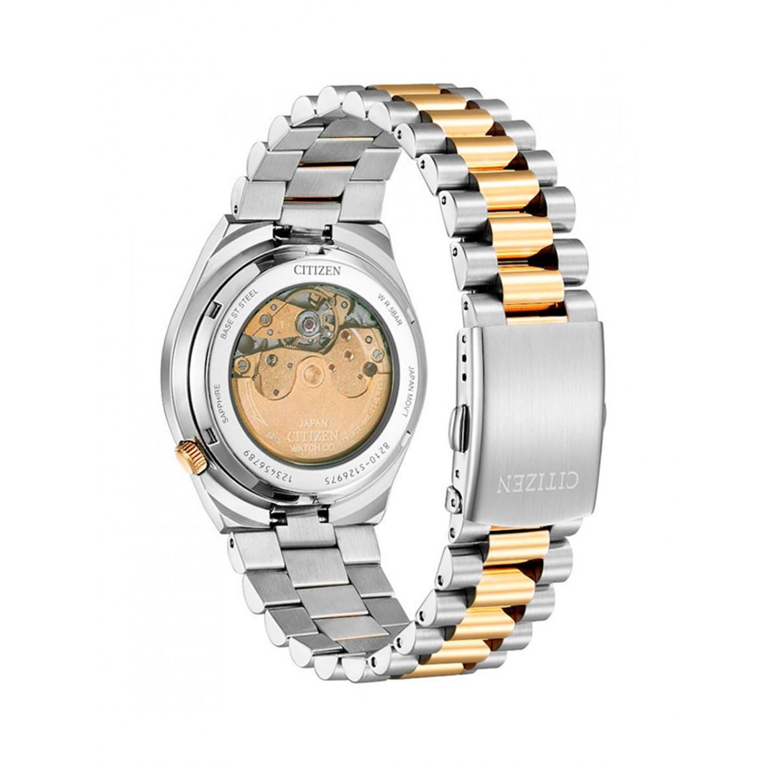 Citizen Orologio automatico NJ0154-80H acciaio inossidabile grigio