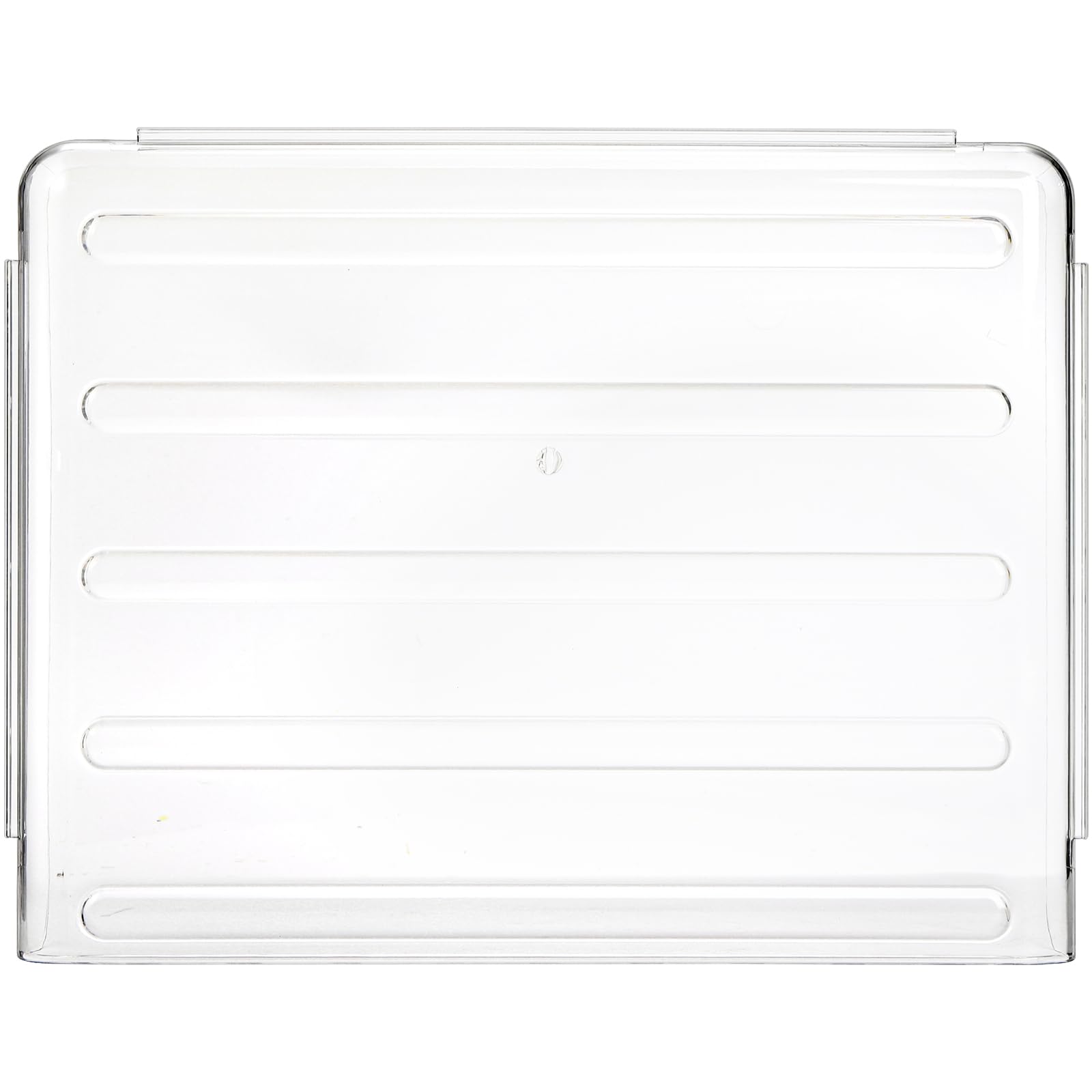 Okllen 3 Pack Stapelbare Desktop Brievenlade, 3 Tier Papier Document Tray Organizer, Wit Plastic Bureau File Rack voor A4-papier, Tijdschrift, Ontvangsten, Kantoorbenodigdheden, 31,5x24,5x7 CM