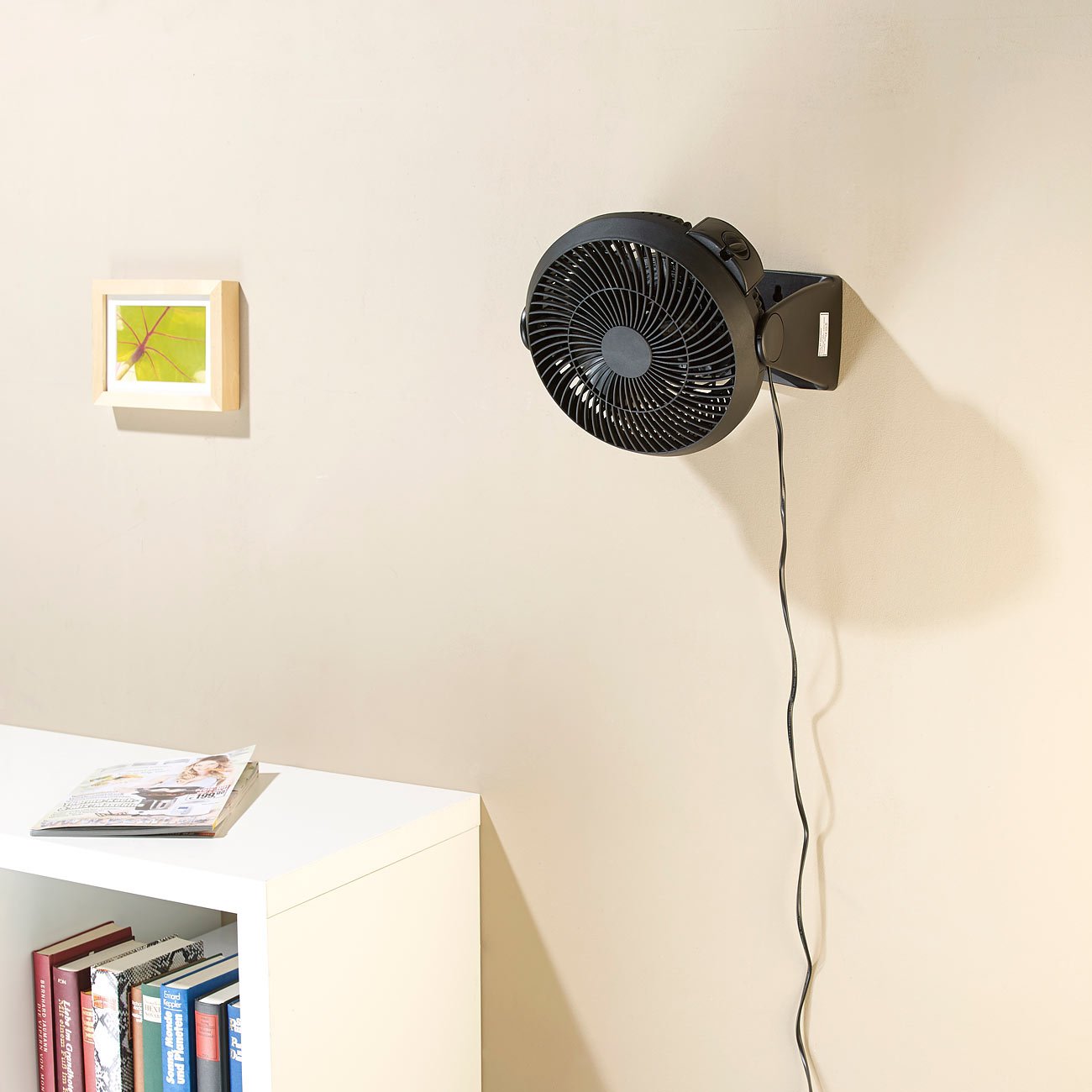 Ventilateur de bureau / mural orientable ''VT-123.WT'' - 18 cm [Sichler Haushaltsgeräte]