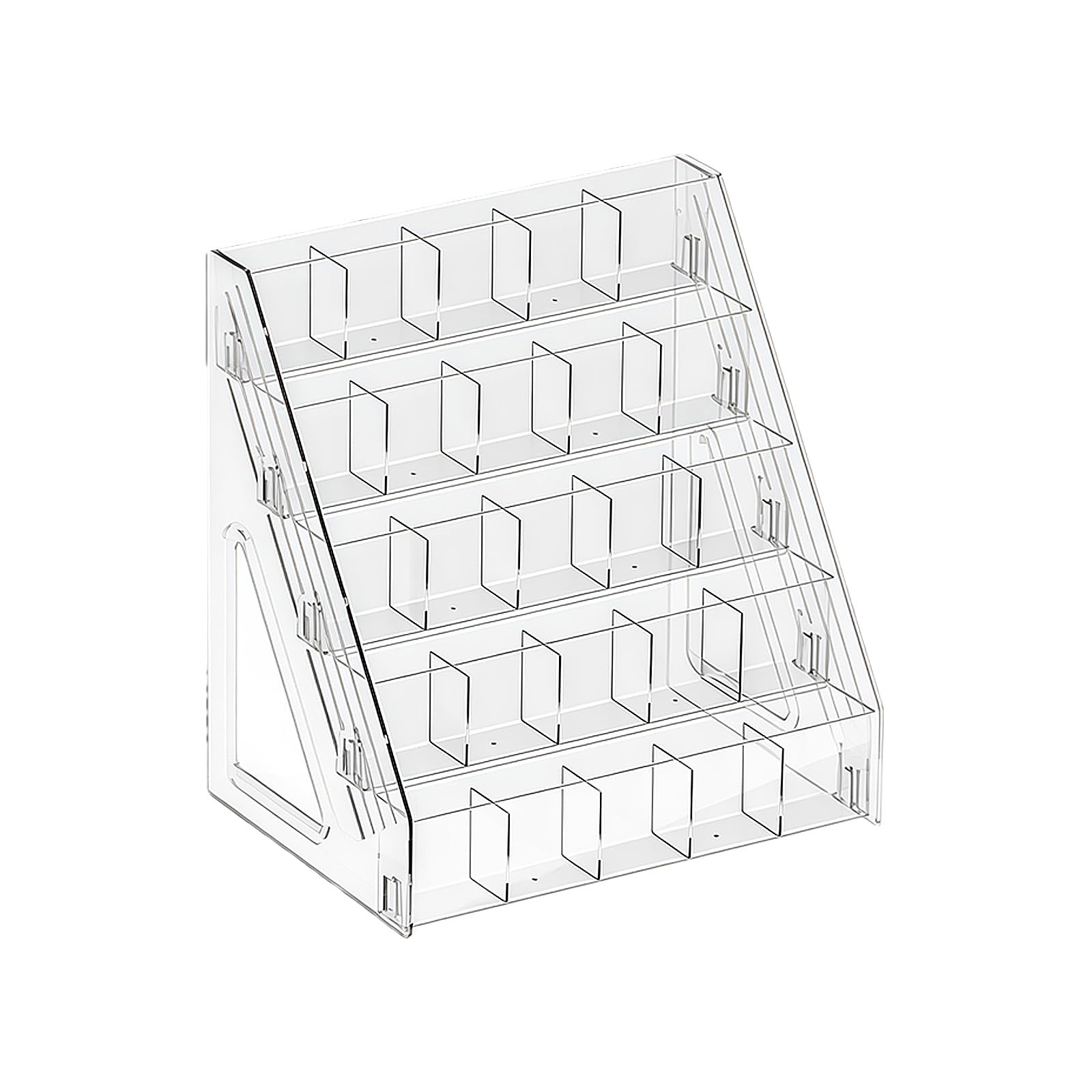CRFFZ Multifunctional Art Marker Organiser Multi Compartments Acrylic Pen Storage Rack for Watercolor Markers Drawing Pencils Pen Rack