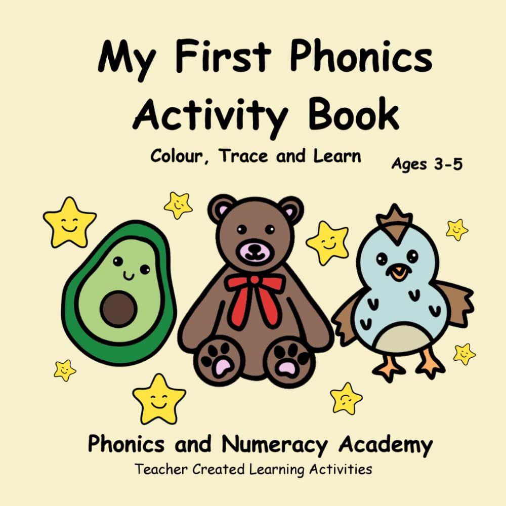 My First Phonics Activity Book: Colour, Trace and Learn (Little Learners Series)
