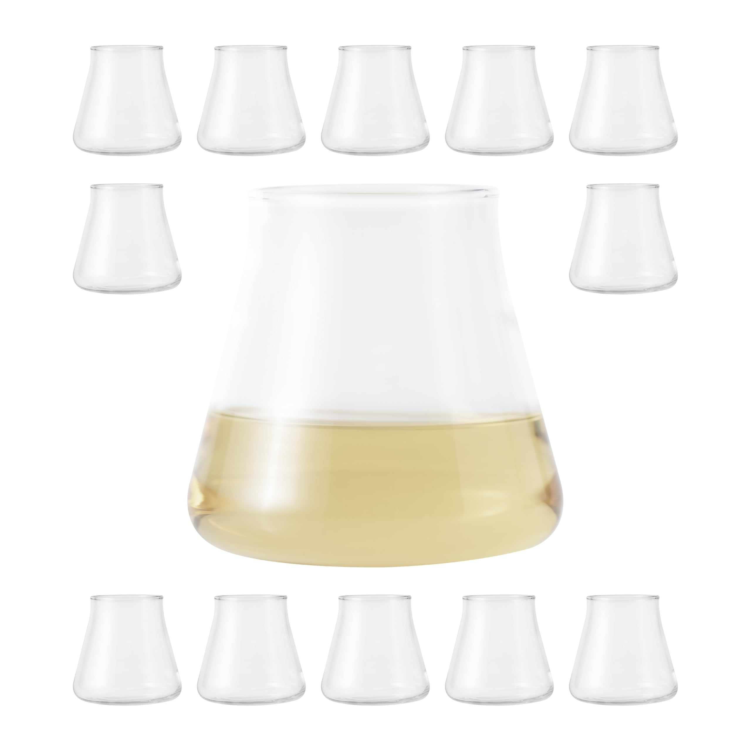 LIBBEY 70931 Trinkglas/Weinglas "STEMLESS", 444 ml, 12er Set
