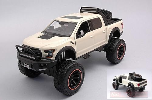 Modelo de báscula compatible con Ford F-150 Raptor 2017 Off Road Cream 127 MOTORMAX MTM79142