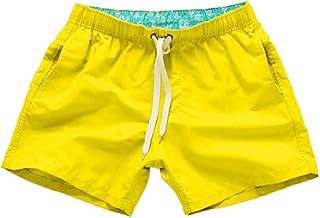 Bañador Hombre Natación Bañadores Secado Rápido Boxer Corto Traje De Baño Surferos Surf Shorts con Bolsillos Y Cordón Bermudas Playa Verano Ropa De Baño Piscina Ajustado Pantalones Cortos Vacaciones