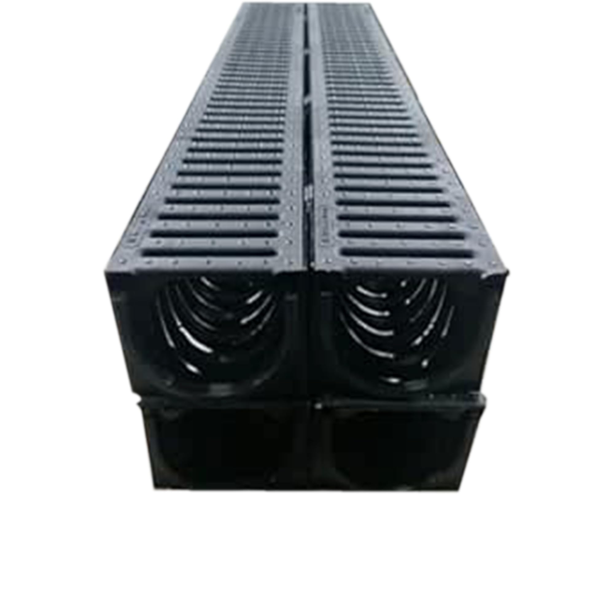 SHMOX Plastic Drainage Channnels 1m Length (Pack of 4)