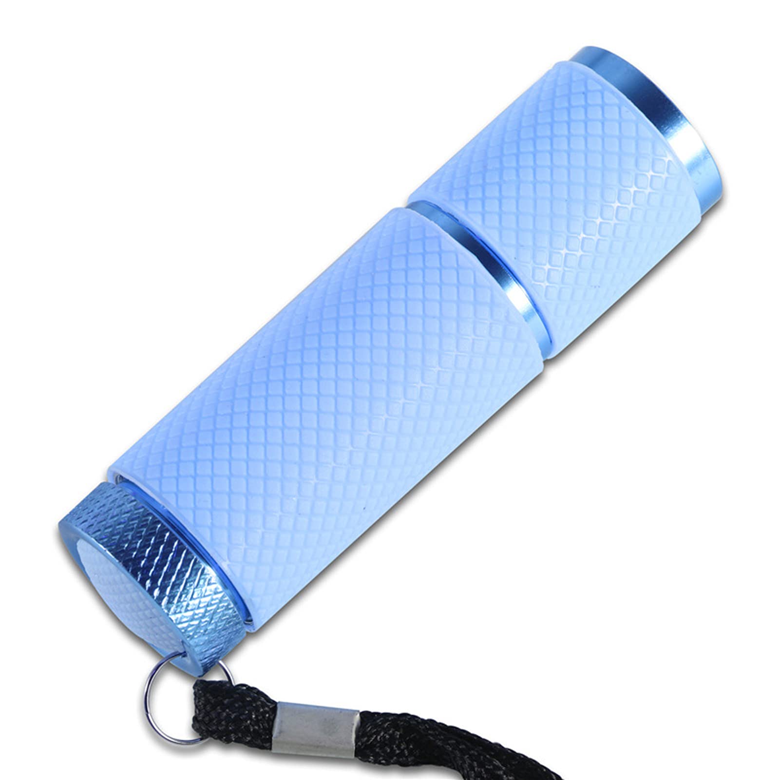 Mini Torch Light Portable Flashlight Small Glow Flashlights - with 9 LED Lights UV Currency Detector Lamp Portable Light Nail Dryer For Nail Gel