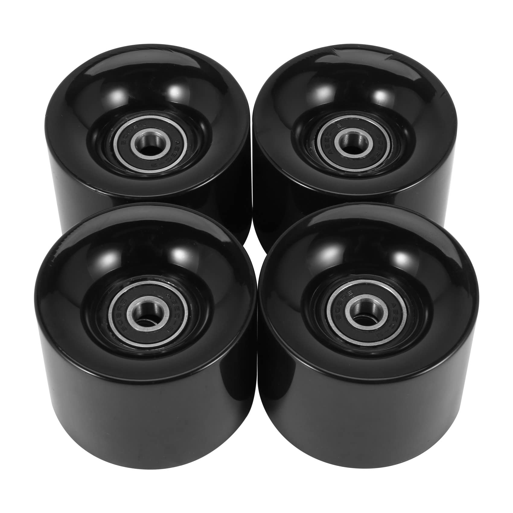 Roues de Skate 60mm ABEC-9 Bearing Steel Cruiser Pack de 4