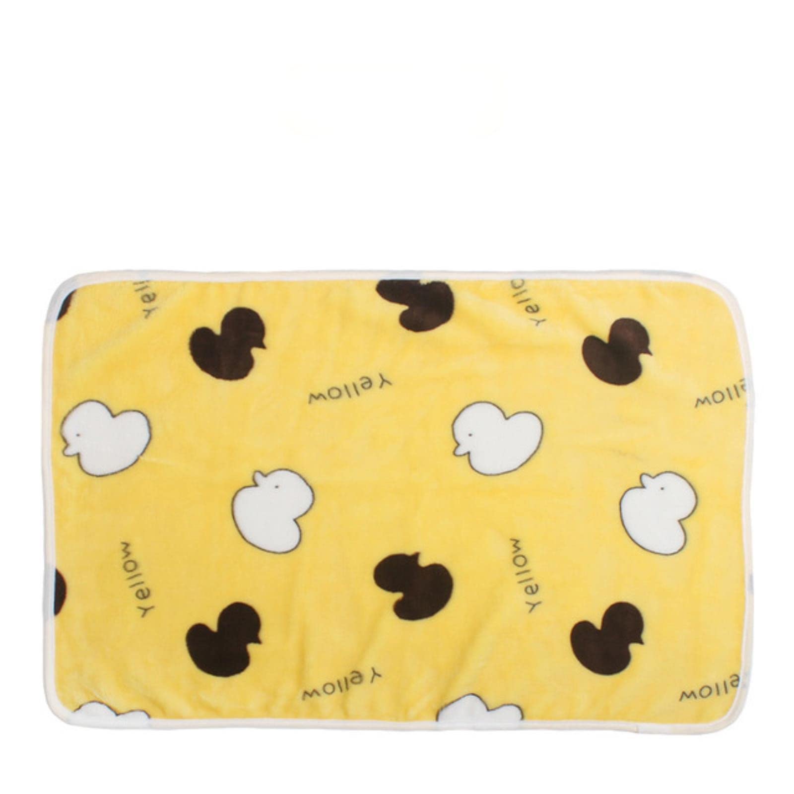 Couverture pour chien UKKO plaid moelleux jaune pour protéger le canapé et la voiture