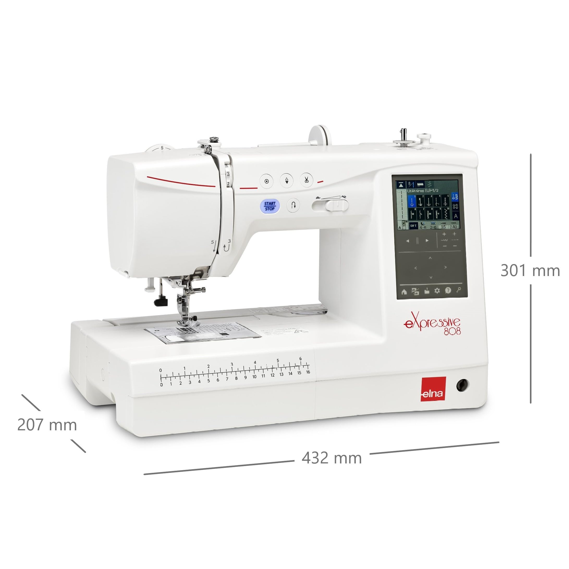 Máquina de Coser y Bordar Elna eXpressive 808
