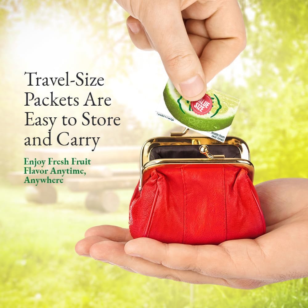 True Lemon, Lime, Orange, Grapefruit, Varrirty Pack 100 Count, On-The-Go Powdered Drink Mix Variety Pack, Zero Calorie Unsweetened Water Flavoring, Each Packet Fits Into a 16.9 oz. Bottle or Cup - Image 5