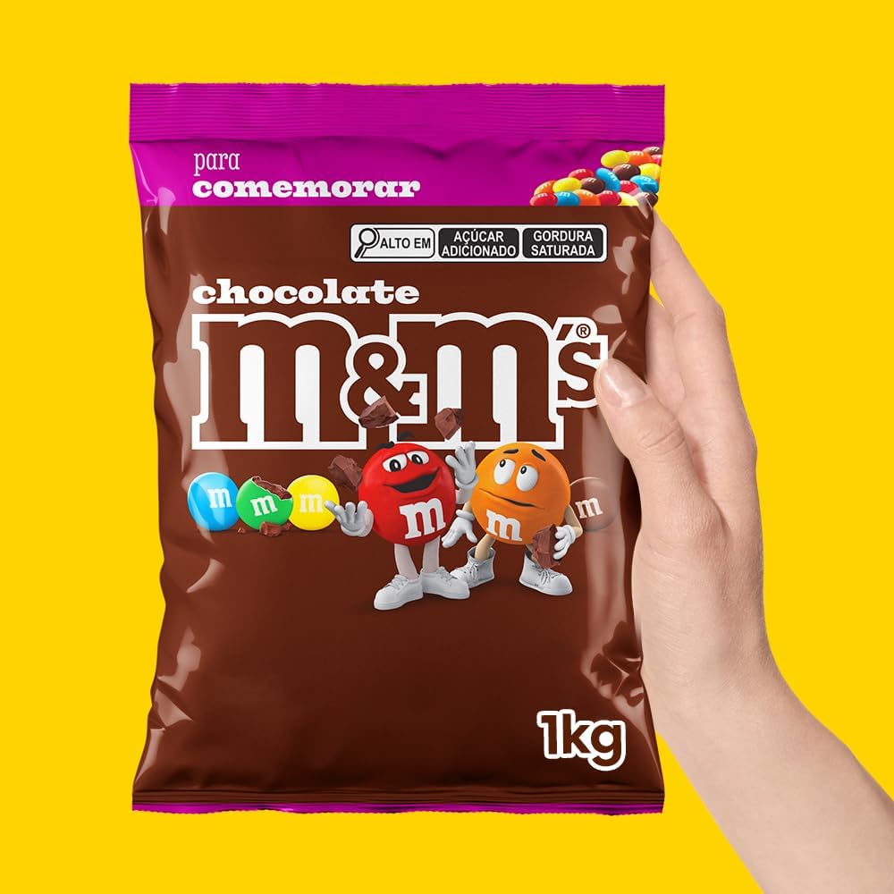 Chocolate M&M'S Ao Leite 1kg