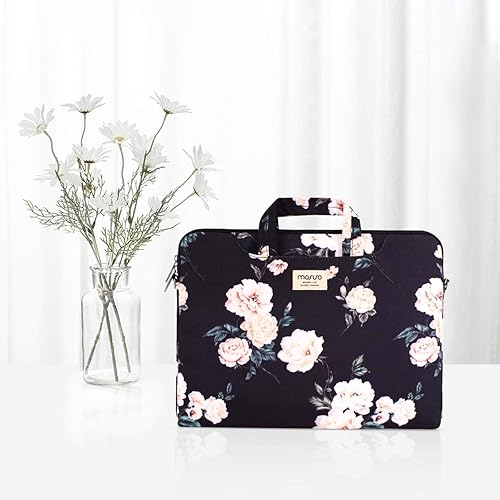 Miniatura 9 de MOSISO Bolsa de hombro para laptop compatible con MacBook Air de 13 pulgadas M2 A2681 M1 A2337 A2179 A1932Pro de 13 pulgadas M2 M1 A2338 A2251 A2289