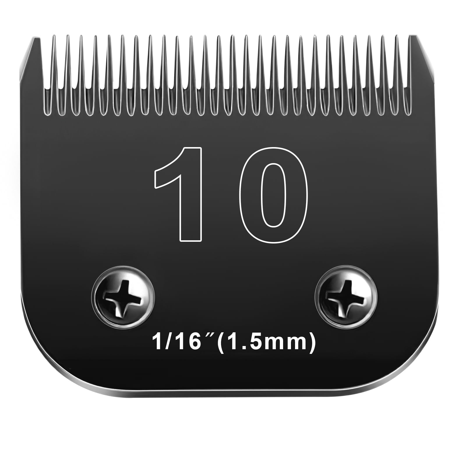 Lames de rechange pour toilettage de chien compatibles avec Andis Oster A5 Wahl KM-10 Taille 10
