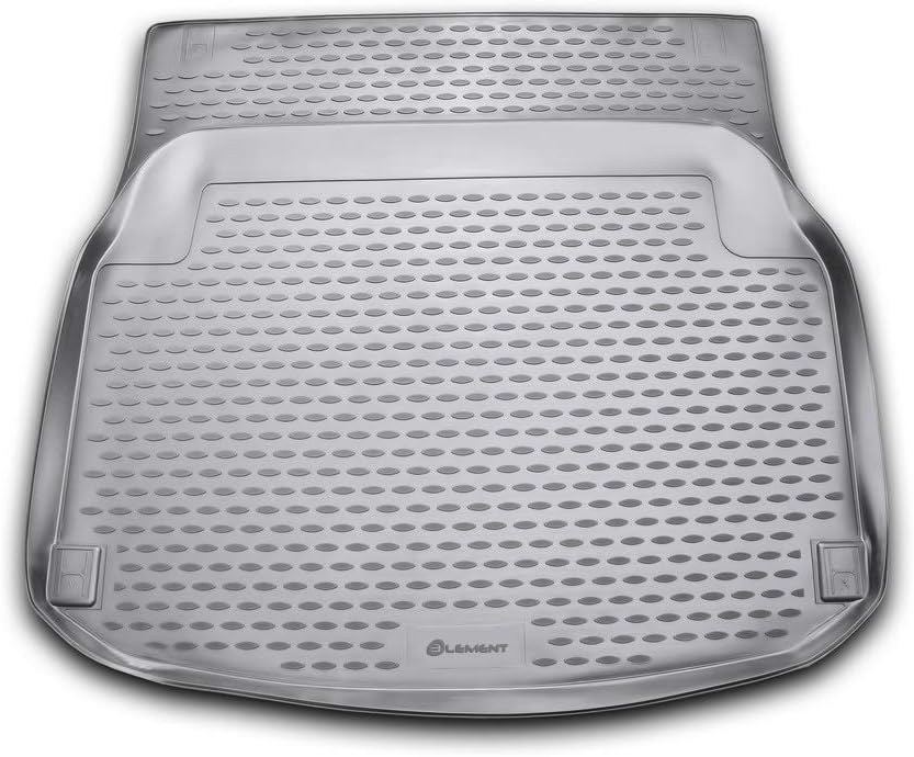Element EXP.34.39.B10 Tailored Custom Fit Rubber Boot Liner Protector Mat-Mercedes C-Class W204, Saloon 2011, Black