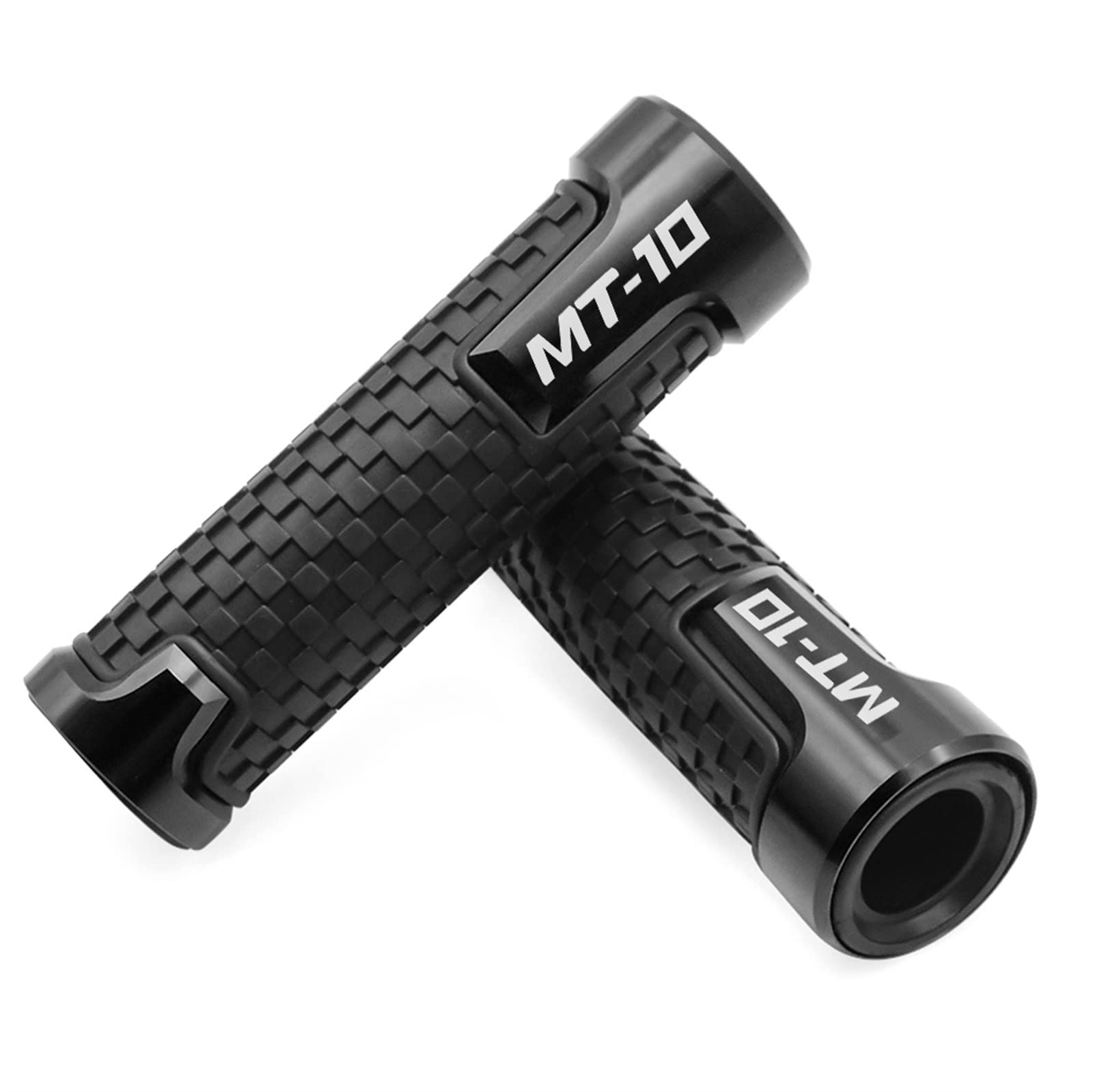 Poignées de guidon de moto CNC Yamaha MT10 FZ10 2016 2017 2018 accessoires noir