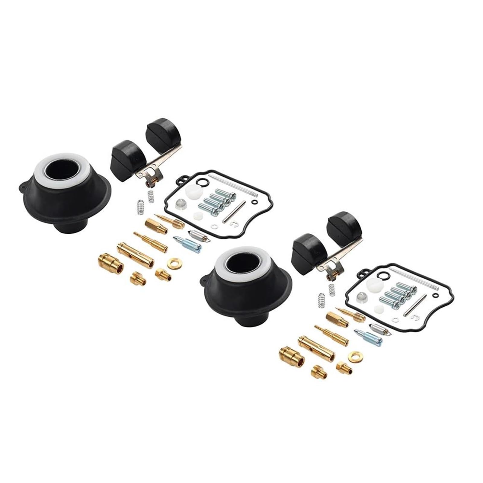Ajuste De Carburador Kit De Reparación Carburador Motocicleta para V Star 650 XVS650 (1998-2016): Émbolo, Flotador, Juntas Y Anillos Tóricos Kit Reemplazo