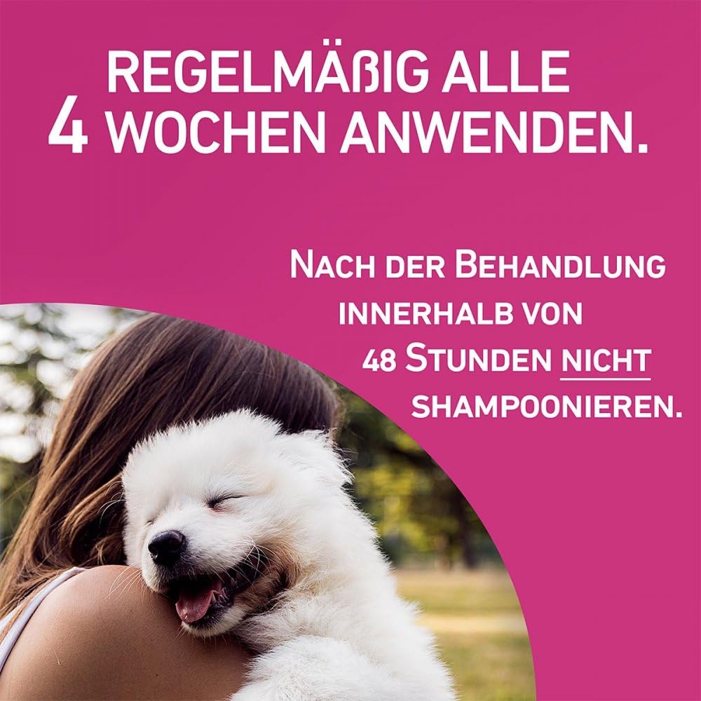 FRONTLINE TRI-ACT Hund M gegen Zecken, Flöhe & Mücken (10 bis 20 kg) | 6x Pipetten für bis zu 6 Monate Schutz - wasserfest - perfekt auf Reisen - beugt Leishmaniose vor