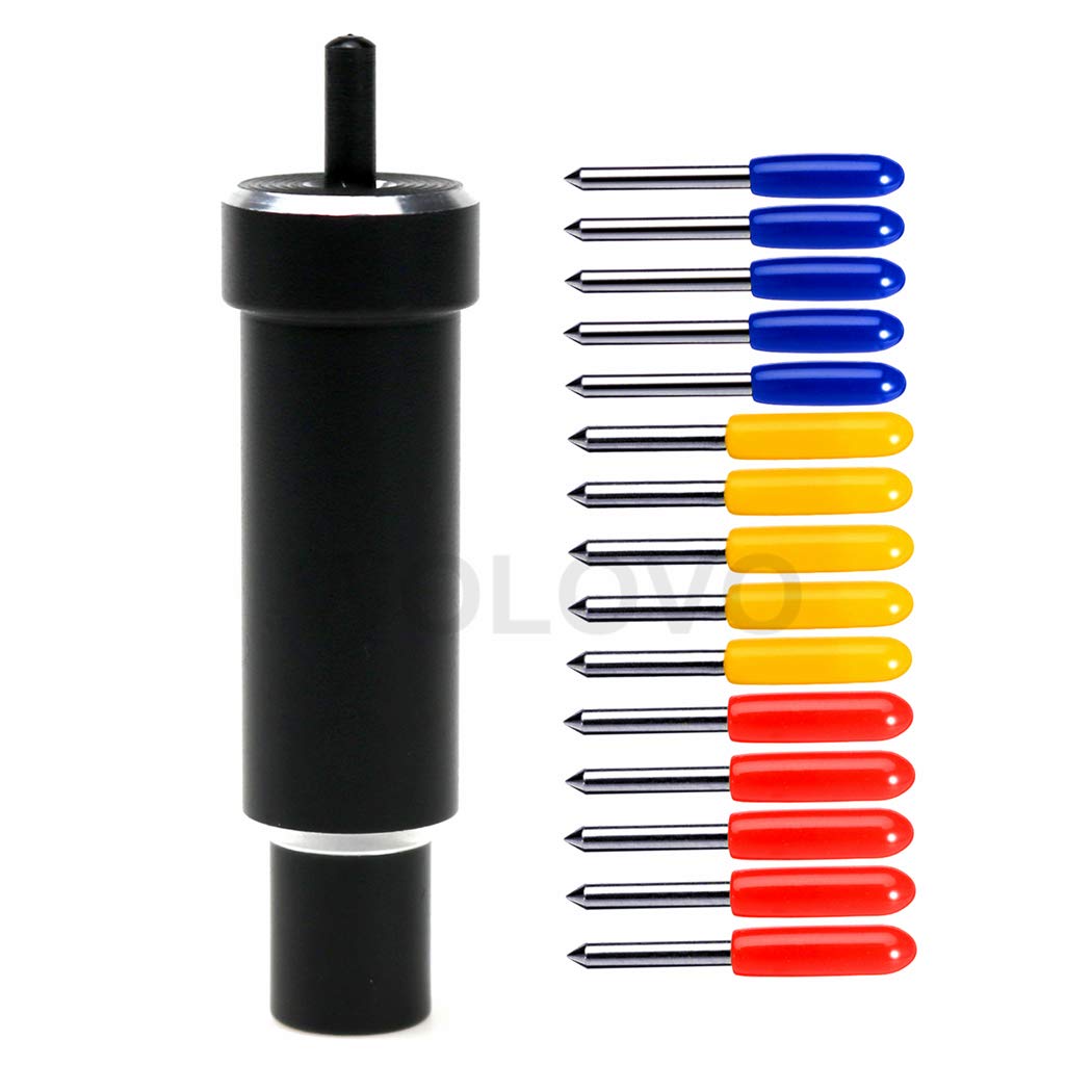 Replacement Blade(30/45/60 Degree) and Housing Holder for Cricut Explore,Explore Air and Air 2 Cutting Plotte